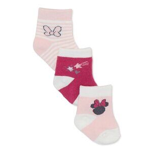Disney Baby Wishes + Dreams 3pk socks Multicolor 0-6 months